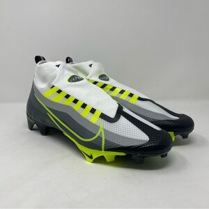 New Nike Vapor Edge Pro 360 Football Cleats Grey Volt DQ3670-071